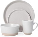 Pfaltzgraff Hudson 16-Piece Dinnerware Set, Beige