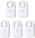 Govee Water Leak Detectors 5 Pack, 100dB Adjustable Audio Alarm Sensor, Sensitive Leak and Drip Alert, for Kitchen Bathroom Basement (Cannot Connect to Wi-Fi Directly)