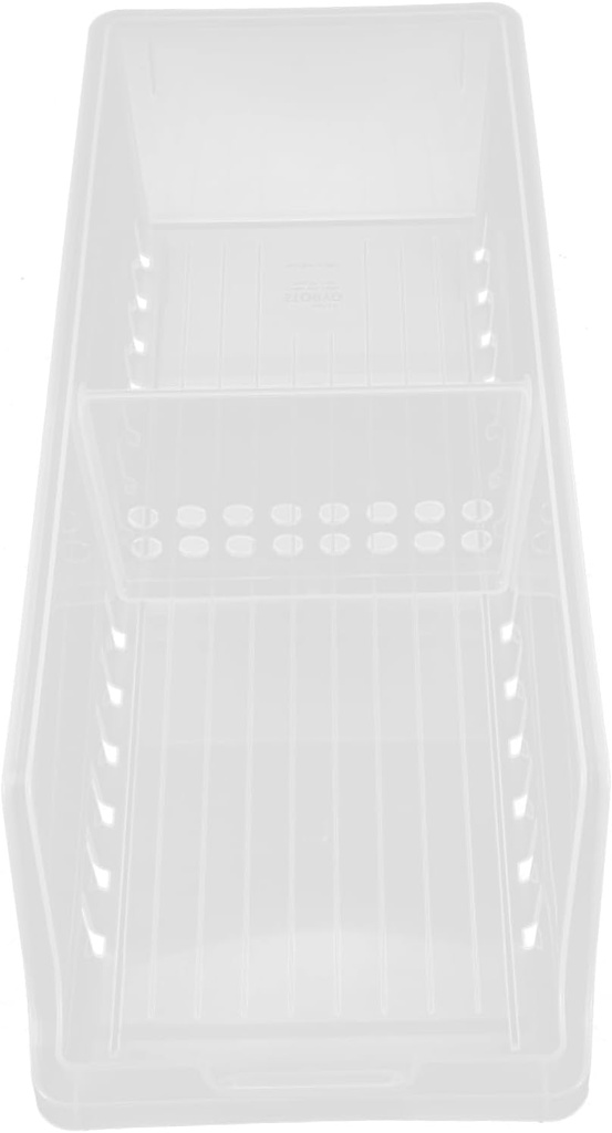 Automatic Slide Beverage Can Dispenser Refrigerator Storage Bin Dispenser Bin for Fridge Home Kitchen