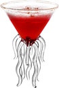 Octopus Goblet Glasses Jellyfish Glass Cup, Crystal Cocktail Glassware, Home Bar Cups