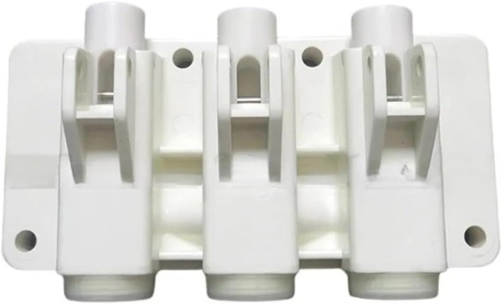 1 Set of Front Panel White Color Discharge Block Spare Parts Soft Ice Cream Maker Accessories of Soft Serve Machines, Compatible for BQL