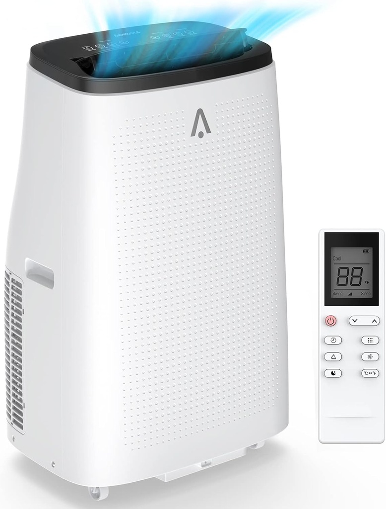 AF1 14000 BTU Portable Air Conditioner Unit, White