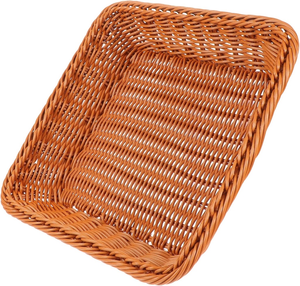 Garneck Baskets Fruit Serving Basket Kitchen Storage Organizer Handmade Fruit Holder for Living Space