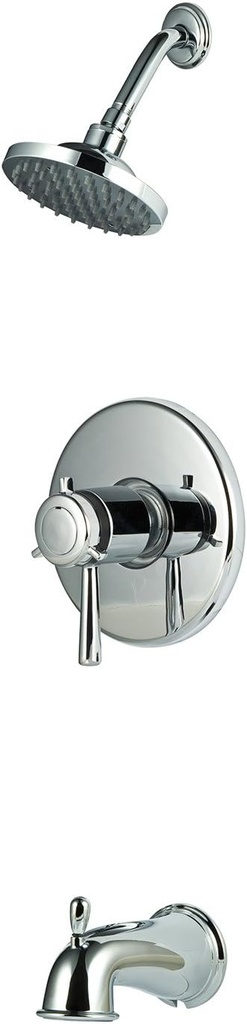 Pfister G89-8TUC Thermostatic 1-Handle Tub & Shower Trim in Polished Chrome, 2.0gpm
