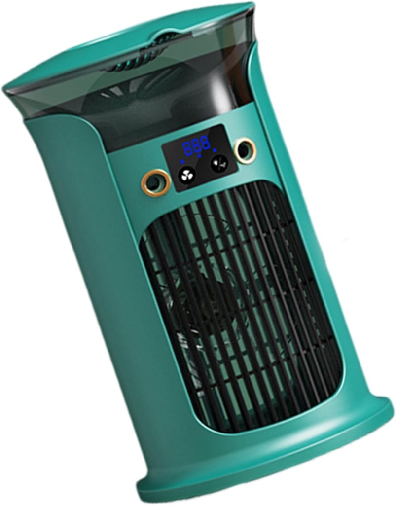 Small Portable Air Conditioning USB Charging Desktop Cooling Machine 3 Speeds Evaporative Windowless for Own Use Portable Multifunctional Desktop air Cooler Portable Multifunctional Desktop