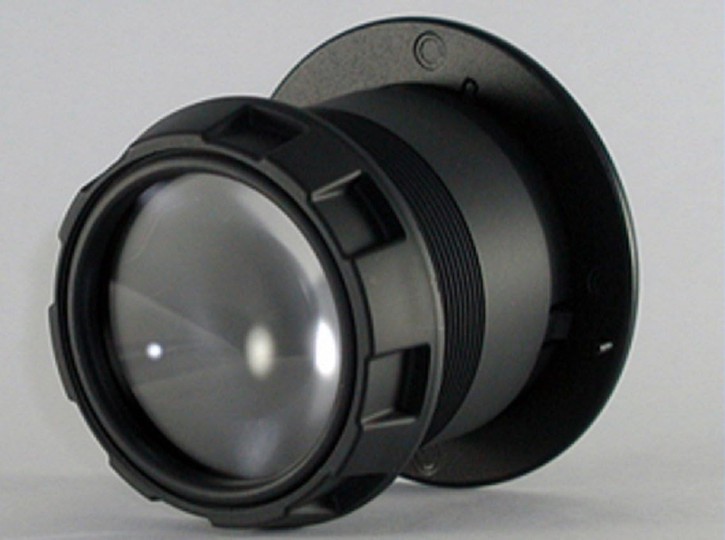 DS1000 Charcoal Door Scope Viewer - 168 degree wide angle view
