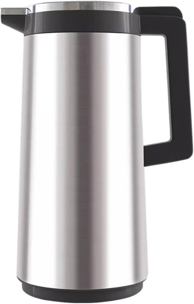 Electric Kettle Stainless Steel Shell Insulated Kettle Household Large Capacity Hot Water Bottles Glass Inner Coffee Pot Tea Kettle,1.6L