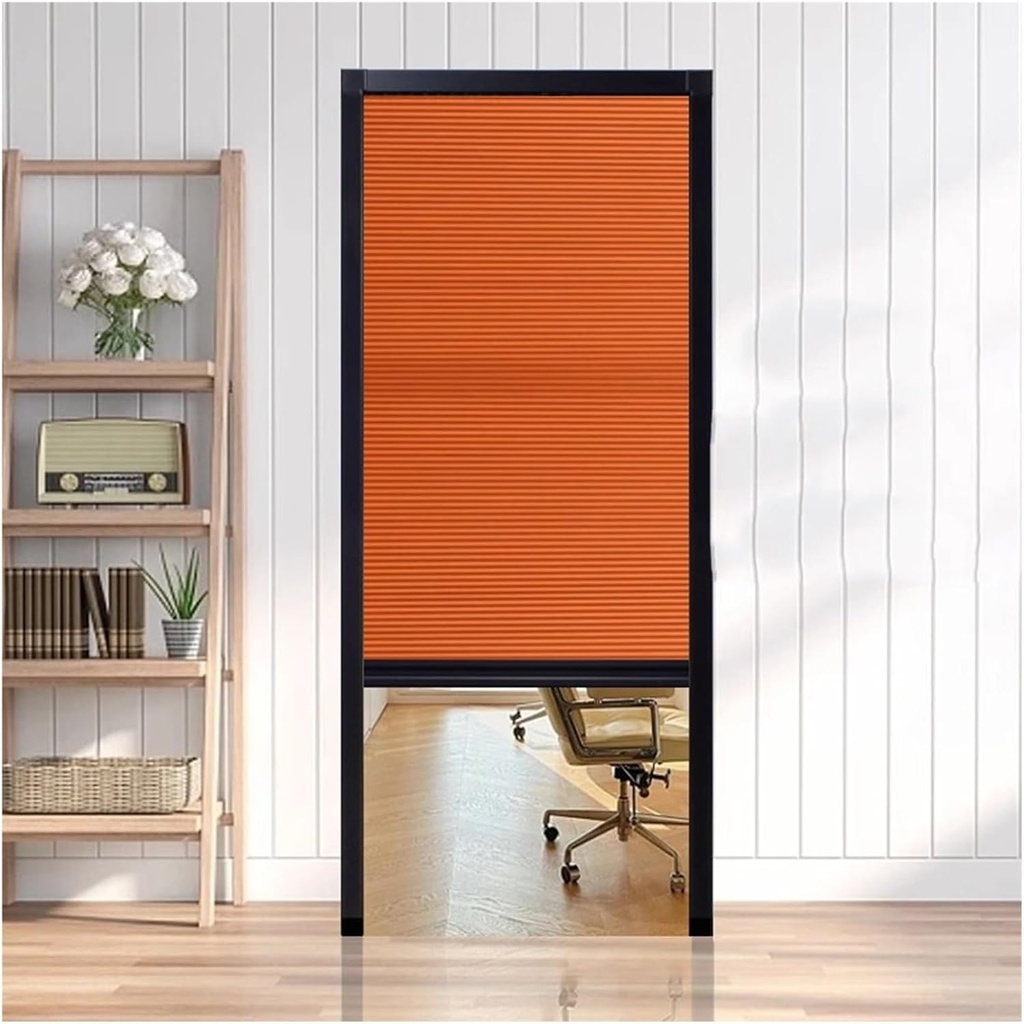 Vertical Accordion Sliding Door - Retractable Honeycomb Folding Doors for Living Room, Bedroom, Kitchen, or Closet - Custom (Up to 60 Inches Wide)
