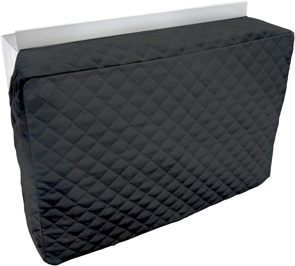 Sturdy Covers Indoor AC Cover Defender - Insulated Indoor Air Conditioner Unit Cover (Black, 17 x 25 x 4)