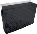 Sturdy Covers Indoor AC Cover Defender - Insulated Indoor Air Conditioner Unit Cover (Black, 17 x 25 x 4)