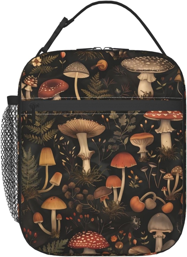 Leopard Insulated Lunch Box for Women Men Leopard Lunch Bag for Work,Picnic,Travel,Hiking,Beach or Fishing Polyester Leopard Lunch Box for Adults Kids