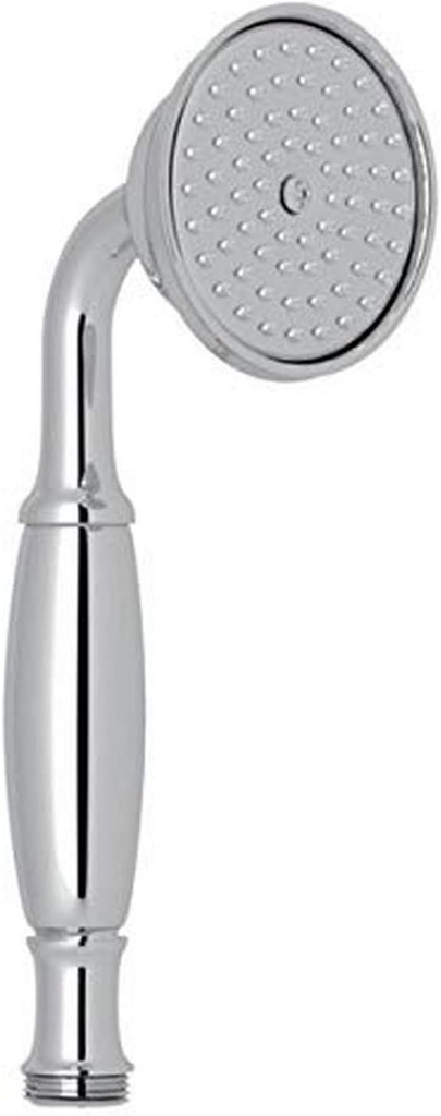 Rohl 1101/8EAPC Anti-Cal Single-Function Handshower, Polished Chrome