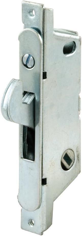 Slide-Co 1521-1 Adams Right, Stainless Steel, Round Faceplate, Patio Door, Mortise Lock (Single Pack)