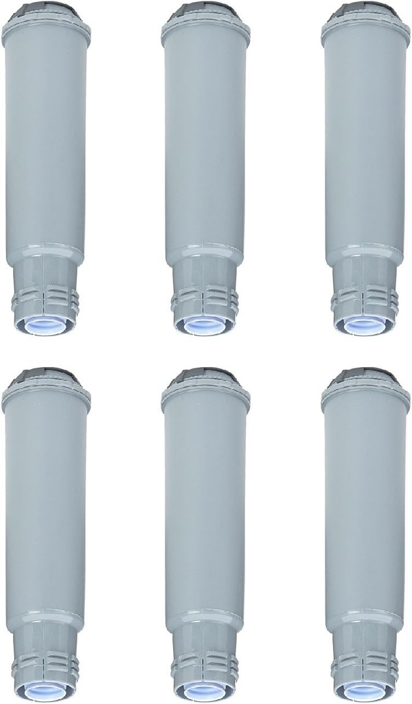 Nispira F088 Water Filter Cartridge Replacement For KRUPS Claris Coffee Maker Precise Tamp Espresso Machines Automatic Machines XP5220, XP5240, XP5280, XP5620, EA82, EA9000. 6 Packs