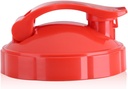 Generic Flip Top To Lid, Replacement Part Seal Flip Top Lid for 600W 900W Juicer Bottle or Blender, Replacement Cup To Lid with Reliable Seal (Red), Genericdv7ezno1uf-02