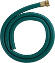 LDR Industries 504 1300 Garden Dehumidifier Drain Hose, 5ft, Green Rubber Finish, 5', 5 Feet