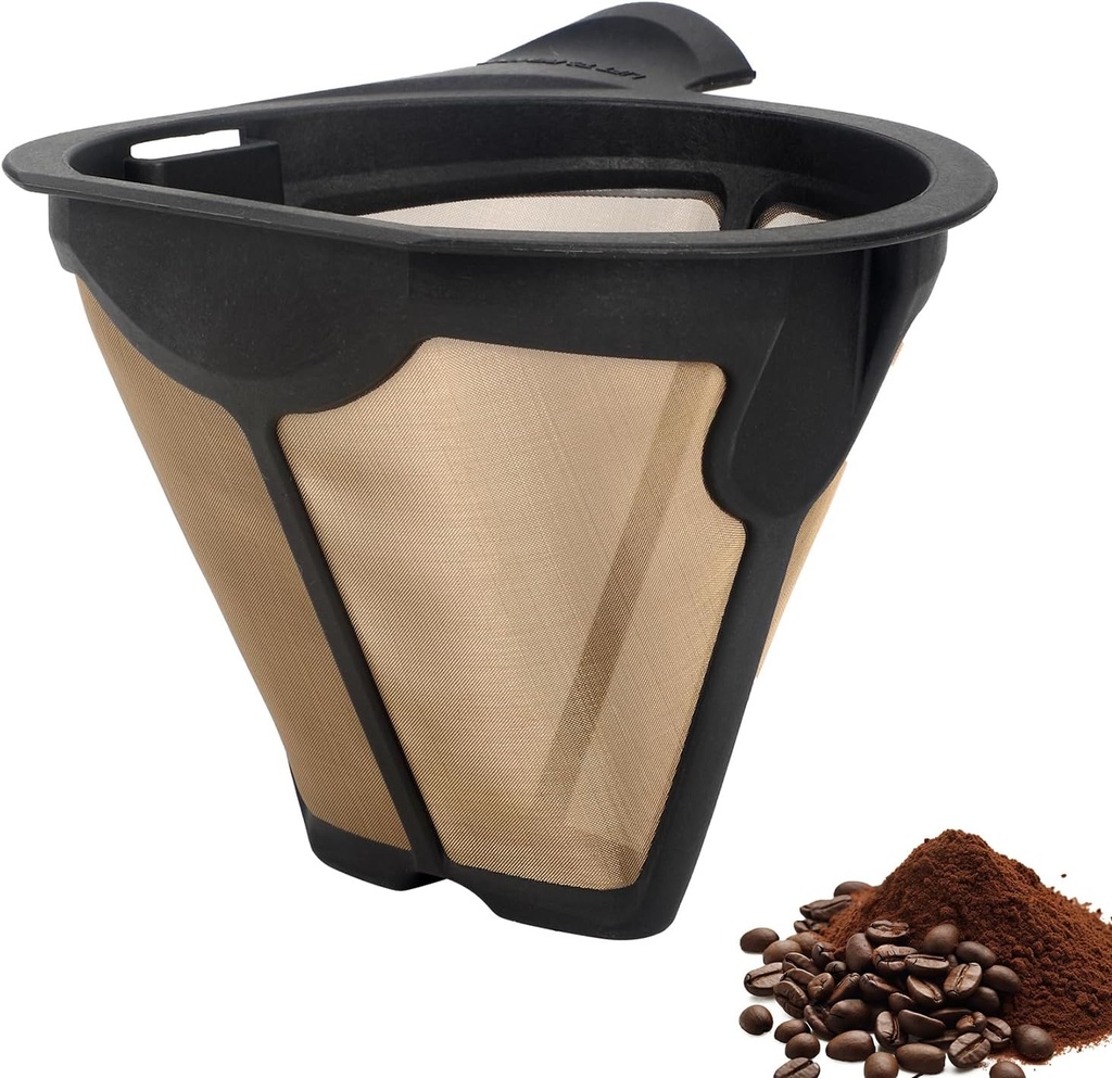 Reusable Coffee Filters Replacement Parts for Ninja Coffee Bar CF09X Series Permanent Coffee Filters Compatible with All CF09X Models (1 Pack)