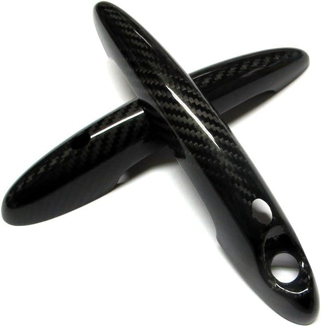 ATEX Dry Carbon Fiber Door Handle Cover Stickers for MK2 R50/R52/R53/R55/R56/R57/R58/R59/R60 Comfort Model Model