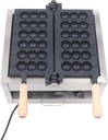 6 Grids Commercial Electric Bubble Egg Waffle Maker Machine, 110V 1400W Non Stick Waffle Baker Machine Pancake Baker Machine Waffle Ball Stick Maker for Restaurant Bakeries Snack Bar Home