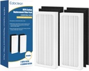 2 Pack 04383 04384 Replacement Filter Compatible with Hamilton Beach 04383 Air Purifier 04384 04385 04386A HEPA Filter Replacement, Replace Part # 990051000