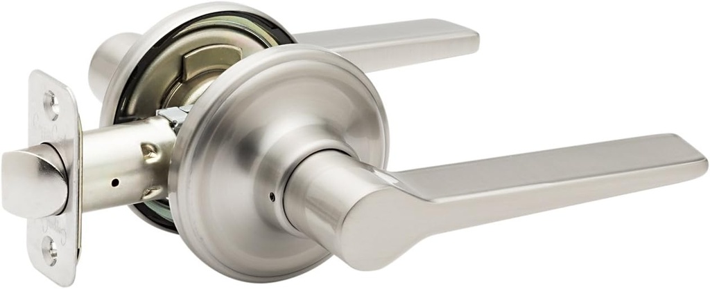Copper Creek ZL2220SS Contemporary Passage Zane Non-Handed Lever, Satin Nickel