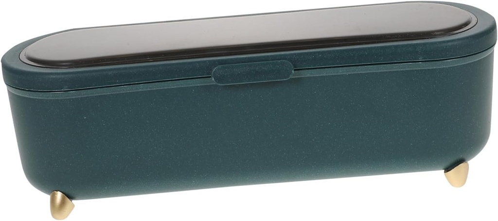 Cabilock Kitchen Organizer Portable Kitchen Box Cutlery Box Fork Storage Case Hard Zipper Case Home Supplies