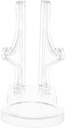 Decorative Plate Holder Plastic Stand Display Rack for Home and Office