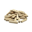 1/2" x 2" - 100 Pack Wooden Dowel Pins - Kiln Dried, Fluted, and Beveled (1/2" x 2", 100pk)