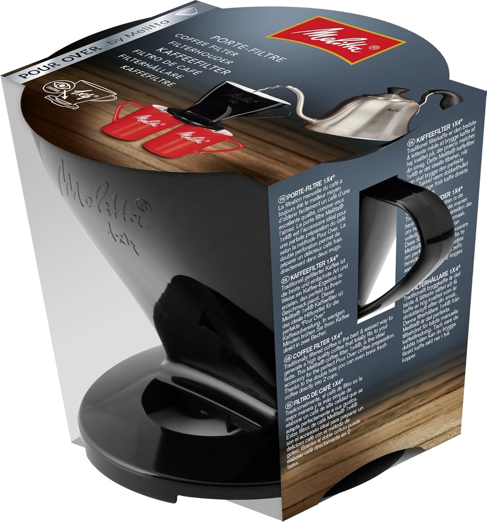 Melitta 6761018 Coffee Maker, One Size, Black