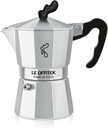 Lorren Home Trends Amika Made In Italy Classic Stovetop Espresso Maker, Italian Coffee, 6 Cup,Silver