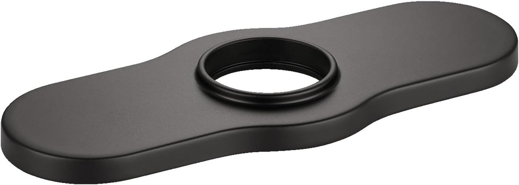 hansgrohe Joleena 3-inch Base Plate Transitional in Matte Black, 04778670