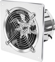 Extractor Extractor Extractor Exhaust Fan Ventilation Line Fan for Bathroom Toilet Kitchen Wall Window Stainless Steel Ventilation Duct Fan Bathroom Fan (Size : 7 Inches)
