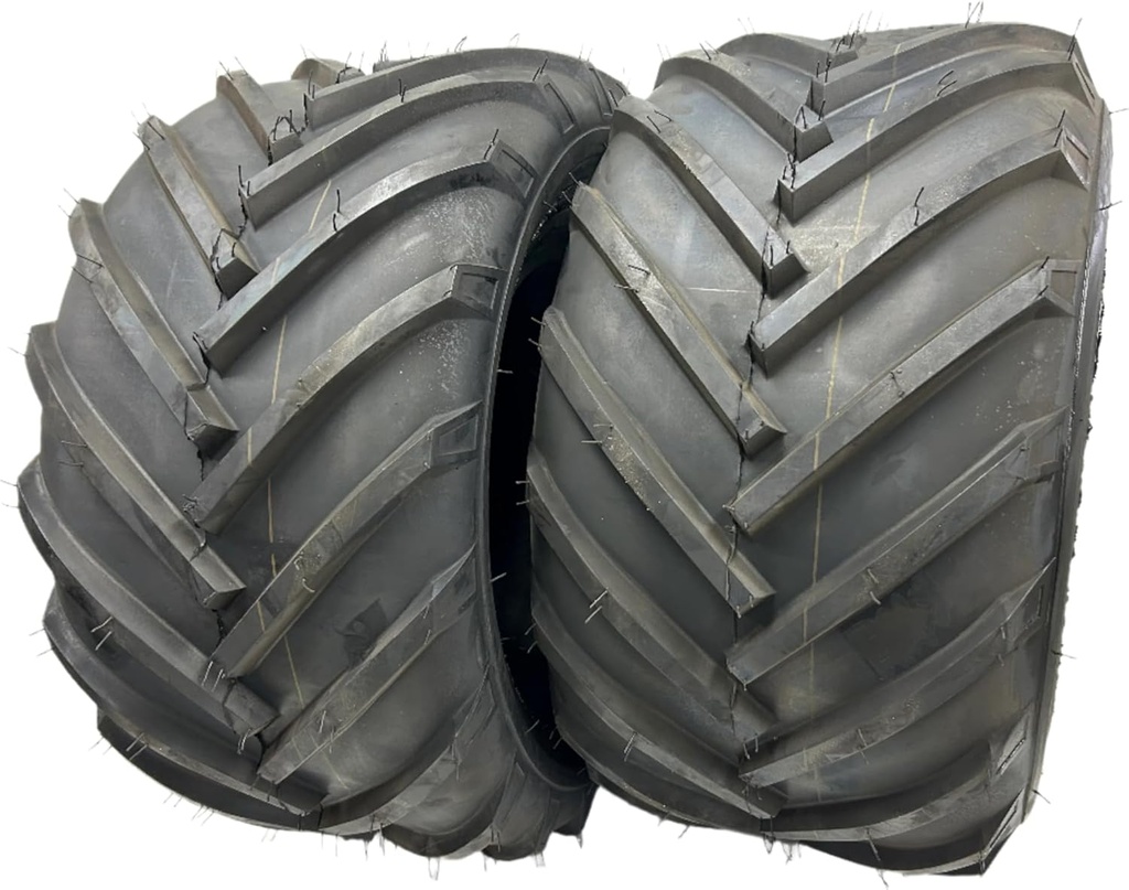 Two- 26x12.00-12 26x12-12 Power Lug Tires AG 26/12-12 Lawn Tractor Ditch Tubeless