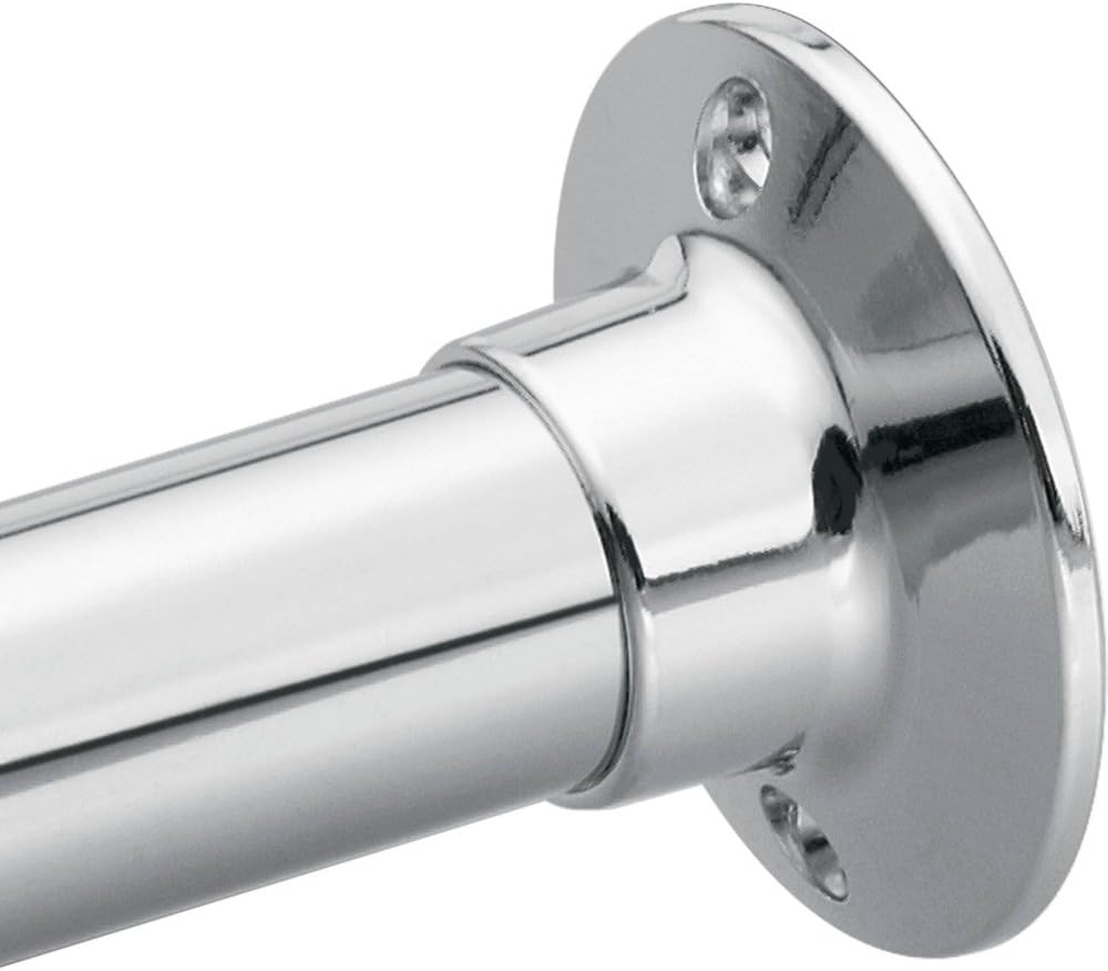 Moen 63-F Donner Shower Rod Flange Set, Chrome