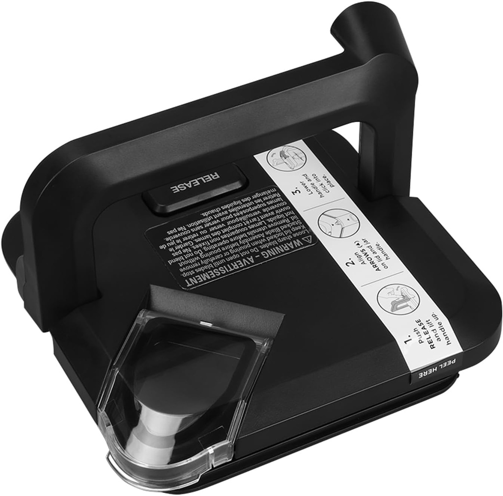 Lid Replacement for Ninja Blender 72 OZ Pitcher, Replacement Parts Top Locking Lid Cover for Ninja Blender BL642 BL610 BN801 BN800 BN751 BN701 DB751A CT610, Ninja New Model Food Processor Accessories