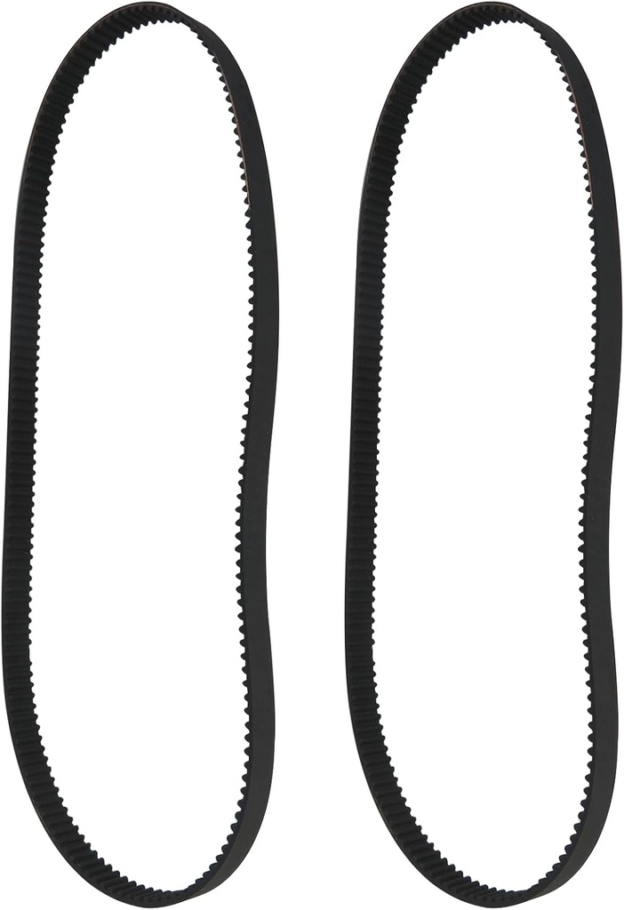 2 Pack Bread Machine Drive Belt 5891 5891-33 Fit for Clatronic BBA2864, BBA2865, BBA 2866, BBA2867 (long) and Fit for CAMERON CB-4407