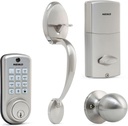 NEIKO 52906A Digital Door Lock - Keyless Entry with Electronic Keypad, Stainless Steel & Zinc Alloy, Home & Office Security