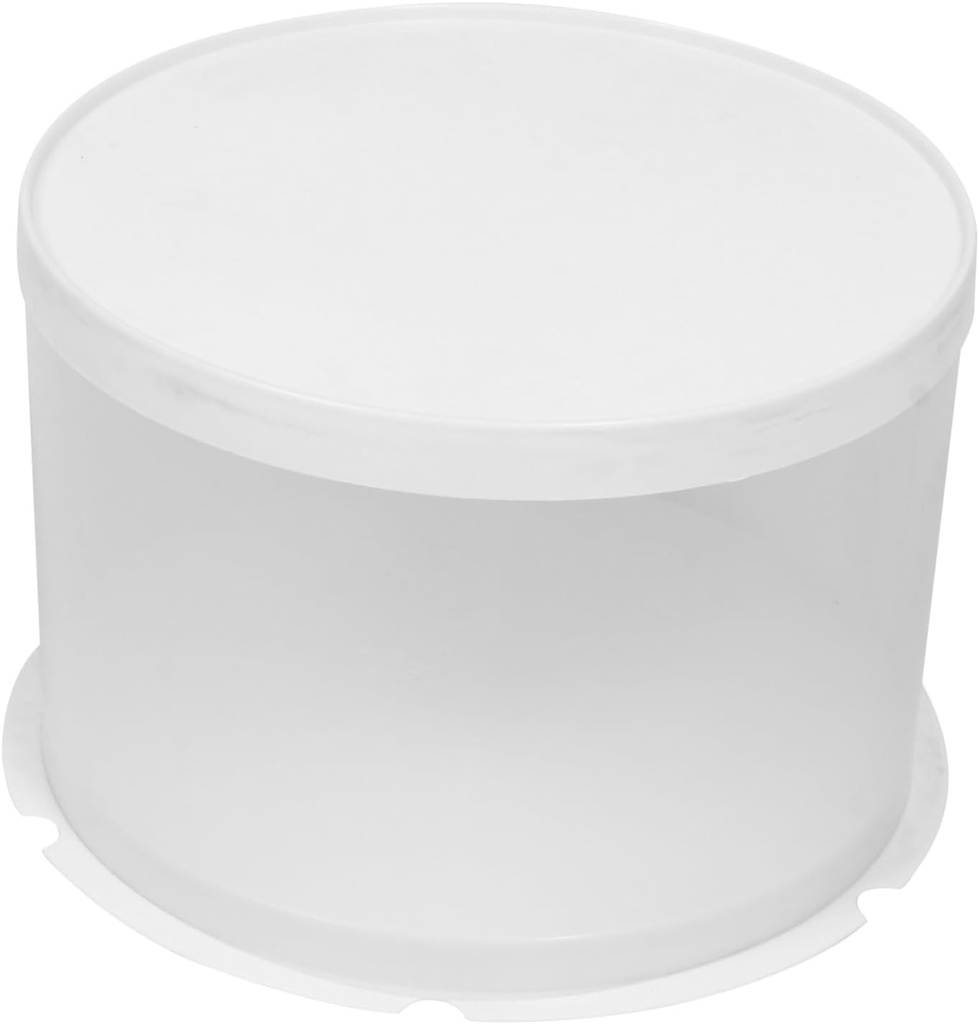 6 Inch Round Cake Carrier Box Baked Food Box Packaging Cake Container for Birthday Easy to Use