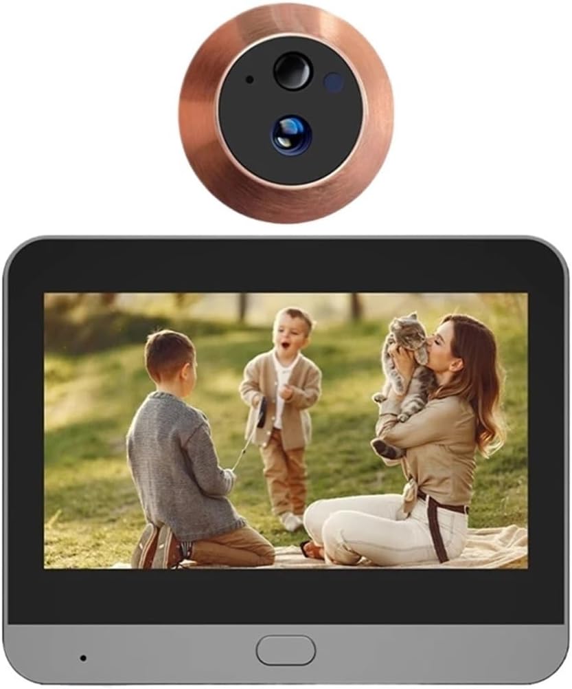 3MP Digital Viewer WiFi PIR Motion Night Vision Door Camera(Door Camera)