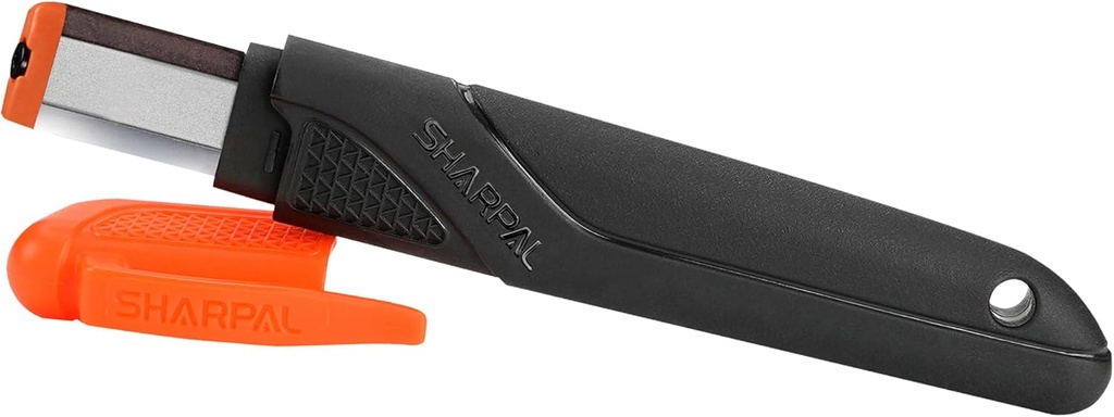 SHARPAL 129N Multipurpose Garden Tool Blade Sharpener for Knife, Pruners, Loppers, Hedge Shears Scissors, Axe, Hatchet, Machete, Lawn Mower Blade