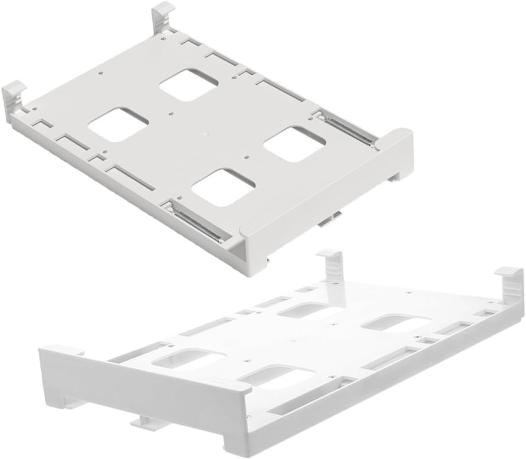 2pcs Double Row Soda Can Dispenser for Fridge Space Saving Beverage Organizer for Diameter Cans Efficient Drink Storage Rack for Kitchen Cabinets and Pantries