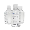 Sterile Saline Solution, 0.9% - USP Grade - 0.05μm Filtered and Sterile - Made in USA - Four Pack: 4x500mL Bottles (2000mL Total)