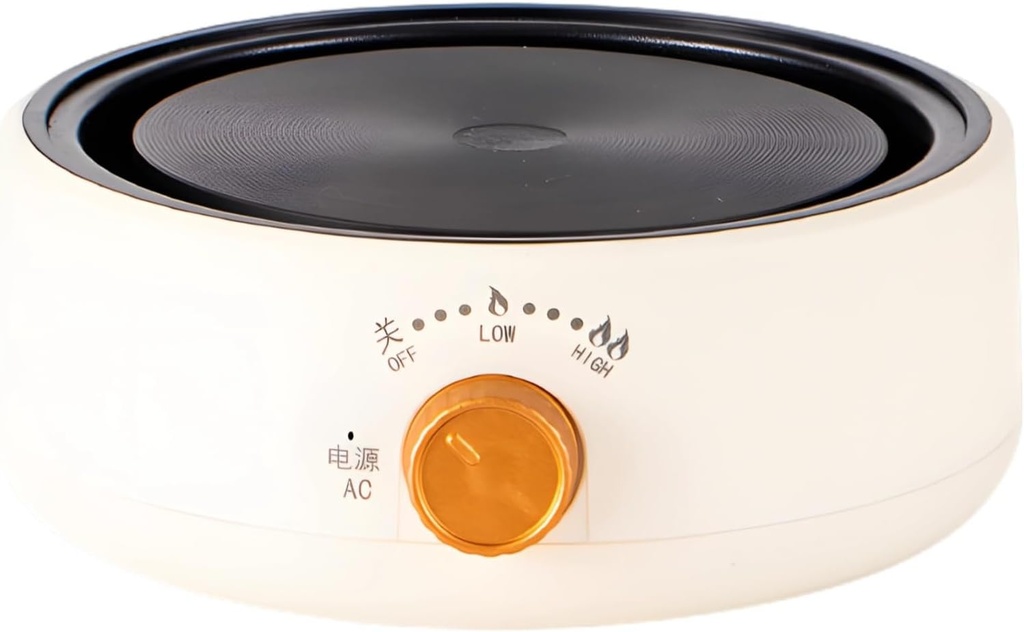 110V 500W Electric Mini Teapot Stove, Countertop Teapot Stove for Glass Ceramic Kettle, Multifunctional Electric Heater