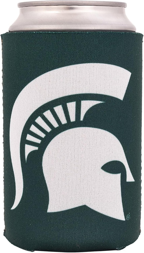 Desert Cactus Michigan State University Can Insulator Beverage Cooler 1 Pack Foam Beverage Holder Spartans MSU (1 Pack Can - Design A)