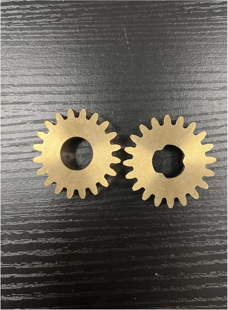 2pc of high Precision ice Cream extruding Pump Gear Ice Cream Machine Parts extruding Pump Gear