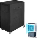 Evaporative Air Cooler Cover for VAGKRI 2200 CFM Portable Air Cooler, Waterproof Dustproof Swamp Air Cooler Air Conditioner Cover Protection for Outdoor Indoor Use- 21 X 15.18 X 36.4 Inch