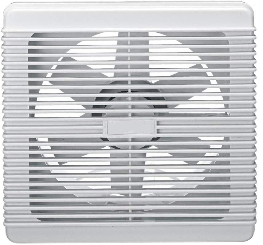 4/6/8 Inch Waterproof Bathroom Extractor Exhaust Fan Mute Ventilating Strong Fan For Kitchen Toilet Window Ventilation Fans 220V((6inch))