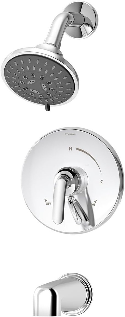 Symmons S-5502-TRM Elm 1- Handle Shower Faucet Trim, Chrome