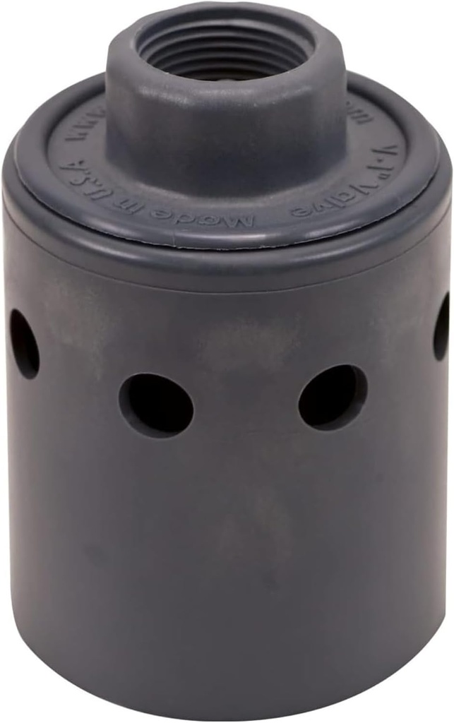 Hudson Valve V Hudson Tank Valve for Livestock - 718H, nylon resin, Black