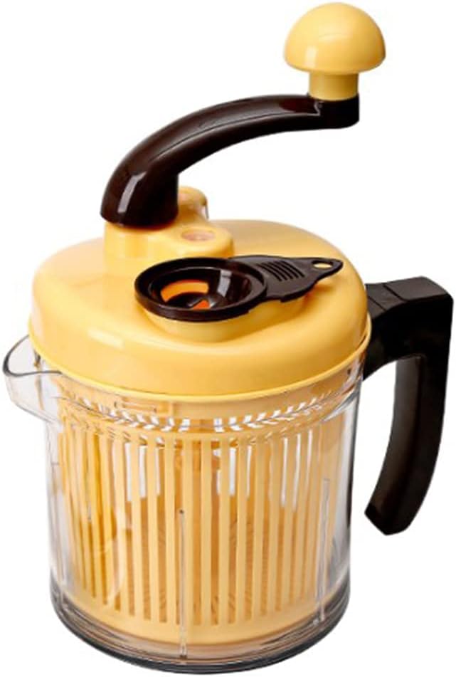 Grinder (Please Post Under Baby Food Grinder for Babies) Manual Meat Grinder Household Powerful Hand-Power Food Mincer Mixer to Meat Fruit Vegetable Garlic